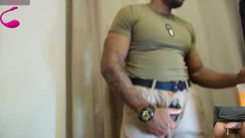 Snapshot of proudlyblack30 chatting on February 2025 04:47:02 PM sergeant. online show from February 2025 04:47:02 PM