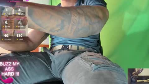 Snapshot of proudlyblack30 chatting on March 2025 03:18:02 PM sergeant. online show from March 2025 03:18:02 PM