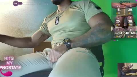 Snapshot of proudlyblack30 chatting on October 2025 02:36:01 PM sergeant. online show from October 2025 02:36:01 PM