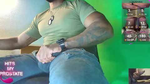 Snapshot of proudlyblack30 chatting on October 2025 02:06:02 PM sergeant. online show from October 2025 02:06:02 PM