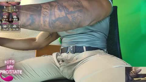 Snapshot of proudlyblack30 chatting on November 2025 03:33:02 PM sergeant. online show from November 2025 03:33:02 PM