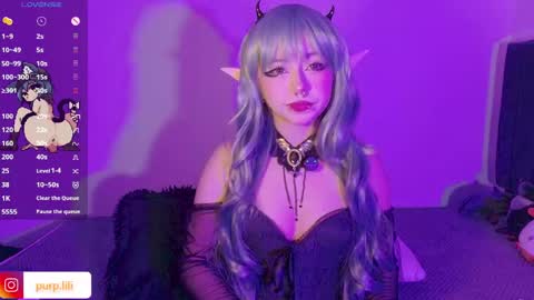 Purple Lilith online show from May 2026 03:02:01 AM