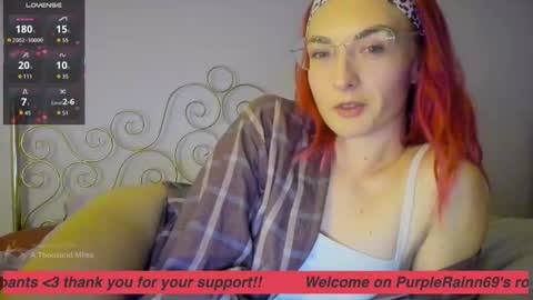 Snapshot of purplerainn69 chatting on February 2026 07:10:01 PM PurpleRainn69 Dina online show from February 2026 07:10:01 PM