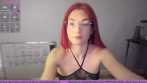Snapshot of purplerainn69 chatting on March 2026 08:48:01 PM PurpleRainn69 Dina online show from March 2026 08:48:01 PM