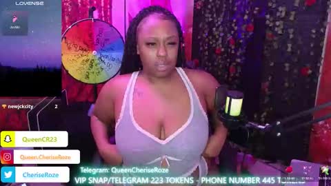 Queen Cherise Roze online show from November 2025 02:50:01 PM
