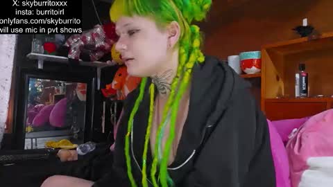 Sky Burrito online show from March 2026 08:48:01 PM