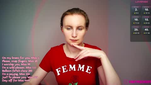 Cherry  Miss Cherry online show from May 2026 04:01:02 PM