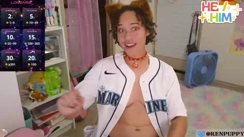 Snapshot of renpuppy chatting on October 2025 04:35:02 AM REN online show from October 2025 04:35:02 AM