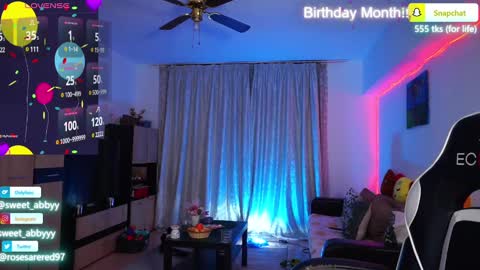 Abbygail online show from January 2025 10:01:01 PM