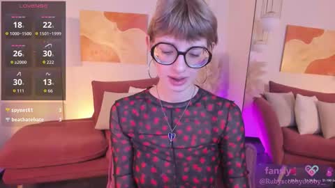 Snapshot of rubytwinkle chatting on October 2025 08:35:01 PM Ruby online show from October 2025 08:35:01 PM