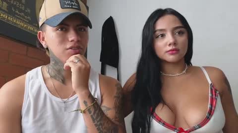 Sahara y Thiago online show from February 2025 12:50:01 PM