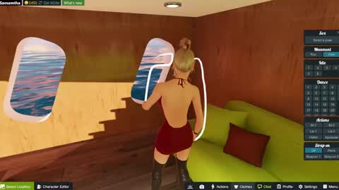 Samantha online show from March 2025 09:17:01 PM