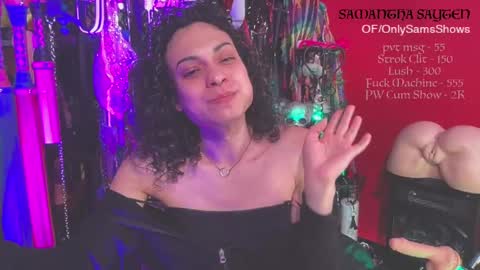Snapshot of samanthasayten chatting on October 2025 05:25:02 PM Samantha SayTen online show from October 2025 05:25:02 PM