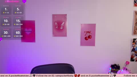 sampuckettbaby online show from May 2026 03:43:01 PM