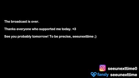 Snapshot of seeunexttime chatting on January 2025 05:56:01 AM Jess online show from January 2025 05:56:01 AM