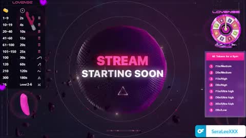 SeraLeeXXX online show from February 2026 07:43:01 PM