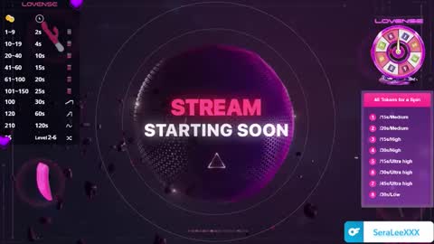 SeraLeeXXX online show from March 2026 06:01:01 PM