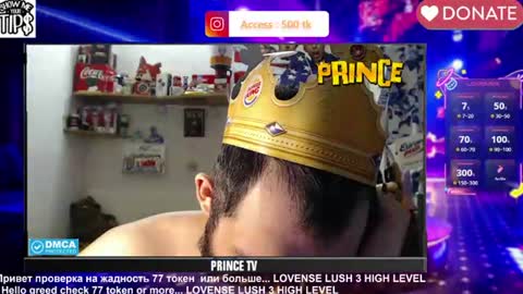 BISEXPRINCE777 online show from June 2026 02:05:01 AM
