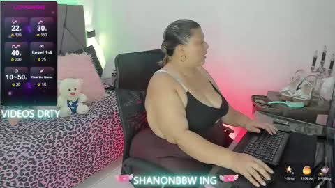 Snapshot of shannonbbw chatting on October 2025 03:44:01 PM SHANNONBBW online show from October 2025 03:44:01 PM
