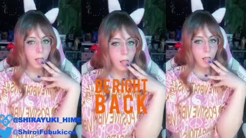 Snapshot of shirayuki_hime chatting on January 2025 09:00:02 AM Im Lilu Rosenblum Guys I have ----Ill be glad to see you there online show from January 2025 09:00:02 AM