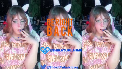 Snapshot of shirayuki_hime chatting on January 2025 11:00:02 AM Im Lilu Rosenblum Guys I have ----Ill be glad to see you there online show from January 2025 11:00:02 AM