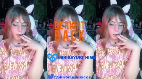 Snapshot of shirayuki_hime chatting on January 2025 02:25:01 PM Im Lilu Rosenblum Guys I have ----Ill be glad to see you there online show from January 2025 02:25:01 PM