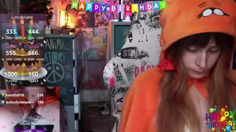 Snapshot of shirayuki_hime chatting on February 2025 02:57:02 PM Im Lilu Rosenblum Guys I have ----Ill be glad to see you there online show from February 2025 02:57:02 PM