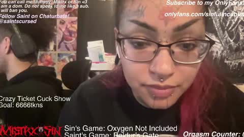 Mistrx Sin online show from February 2025 10:25:02 PM