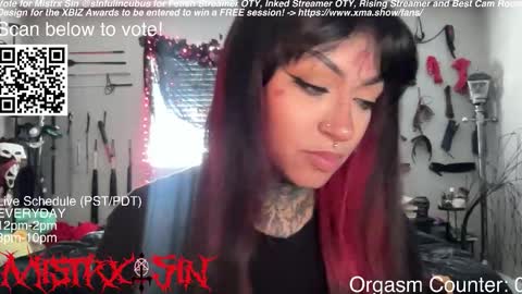 Mistrx Sin online show from March 2026 07:41:01 PM