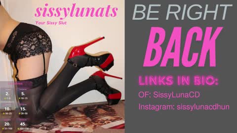 SissyLunaTS online show from January 2025 09:07:01 AM