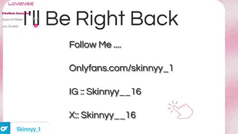 Skinnyy   online show from April 2026 05:34:01 AM