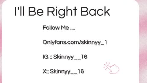 Skinnyy   online show from April 2026 05:33:01 AM