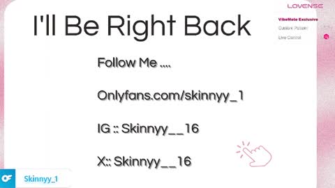 Skinnyy   online show from May 2026 05:23:02 AM