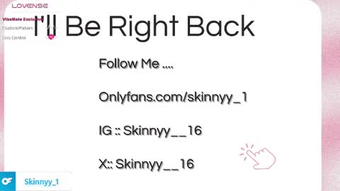 Skinnyy   online show from May 2026 05:38:01 AM