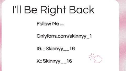 Skinnyy   online show from May 2026 03:35:02 AM