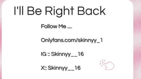 Skinnyy   online show from May 2026 06:31:02 AM