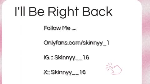 Skinnyy   online show from May 2026 07:36:02 AM