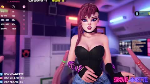 Snapshot of skyeanette chatting on February 2025 02:08:02 AM SkyeAnette online show from February 2025 02:08:02 AM