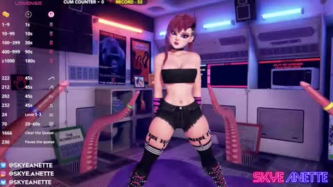 Snapshot of skyeanette chatting on September 2025 01:18:02 AM SkyeAnette online show from September 2025 01:18:02 AM