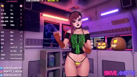 Snapshot of skyeanette chatting on October 2025 01:13:02 AM SkyeAnette online show from October 2025 01:13:02 AM