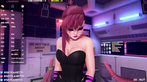 SkyeAnette online show from November 2025 02:21:01 AM