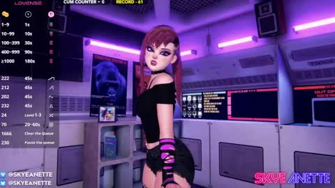 SkyeAnette online show from June 2026 01:07:02 AM