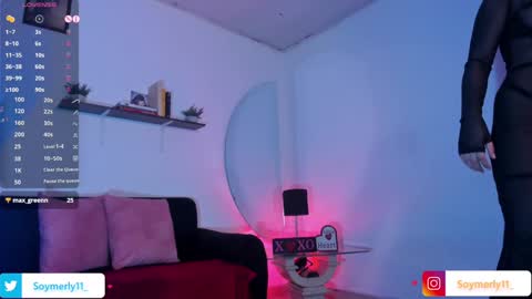 Independent Model Merly online show from January 2025 12:21:02 AM