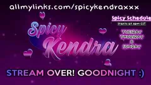 Snapshot of spicykendra chatting on March 2025 06:18:02 AM Kendra online show from March 2025 06:18:02 AM