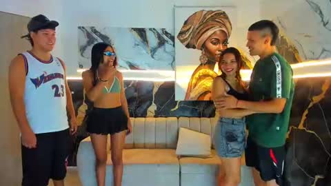 taylor  elena  stiven and tyler online show from June 2026 10:01:02 PM