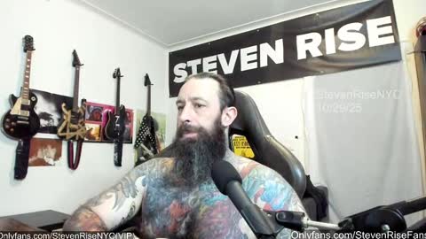 Snapshot of stevenrisenyc chatting on October 2025 08:32:01 PM StevenRiseNYC online show from October 2025 08:32:01 PM