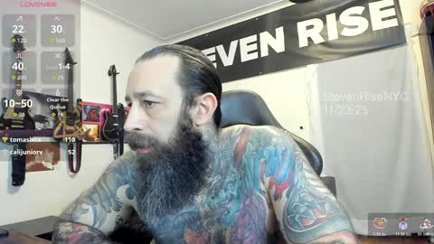 Snapshot of stevenrisenyc chatting on November 2025 01:16:01 AM StevenRiseNYC online show from November 2025 01:16:01 AM