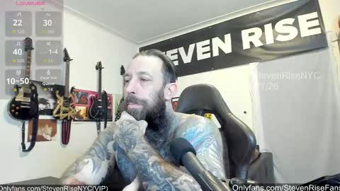 Snapshot of stevenrisenyc chatting on February 2026 12:20:02 PM StevenRiseNYC online show from February 2026 12:20:02 PM