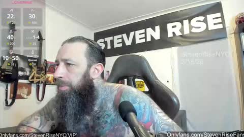 Snapshot of stevenrisenyc chatting on February 2026 12:23:01 PM StevenRiseNYC online show from February 2026 12:23:01 PM