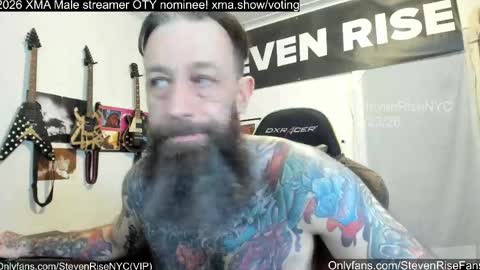 StevenRiseNYC online show from April 2026 12:19:02 PM